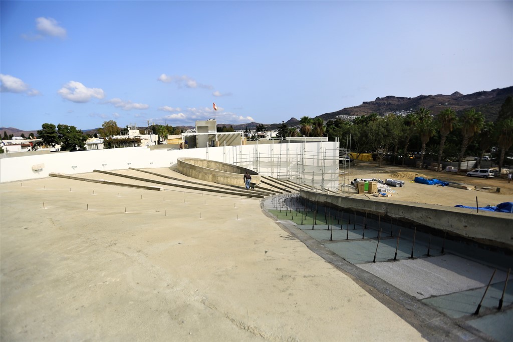 “En iyi proje” ödüllü tesiste çalışmalar sürüyor