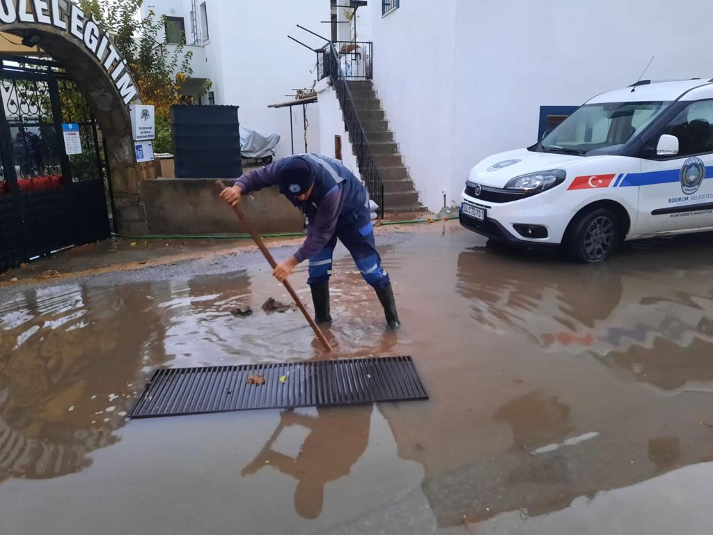 Anında müdahale ufak tefek zararla atlatılmasını sağladı