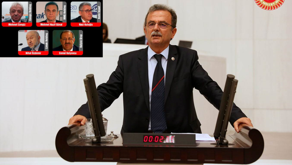 GİRGİN CENNET KOYU’NU MECLİSE TAŞIDI: 85 MİLYONLUK ÜLKE BEŞLİ ÇETEYİ DOYURAMADI!