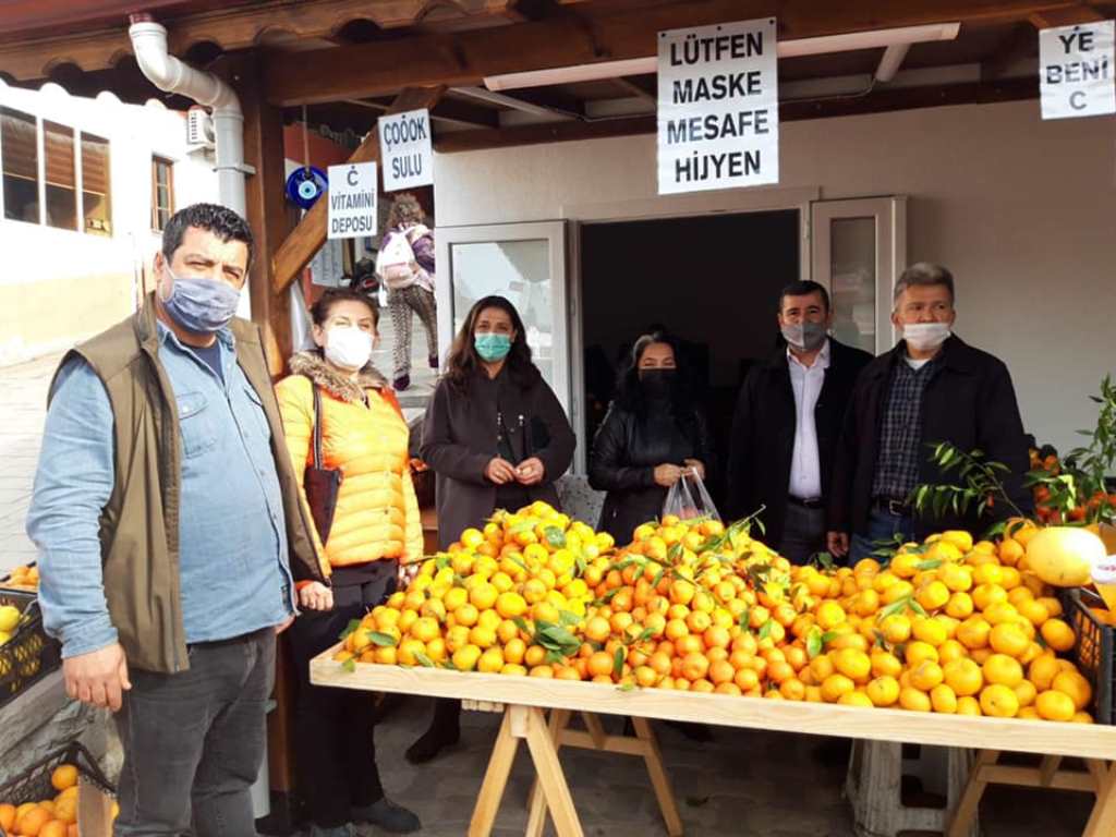 Karahan esnafları ve muhtarları ziyaret etti