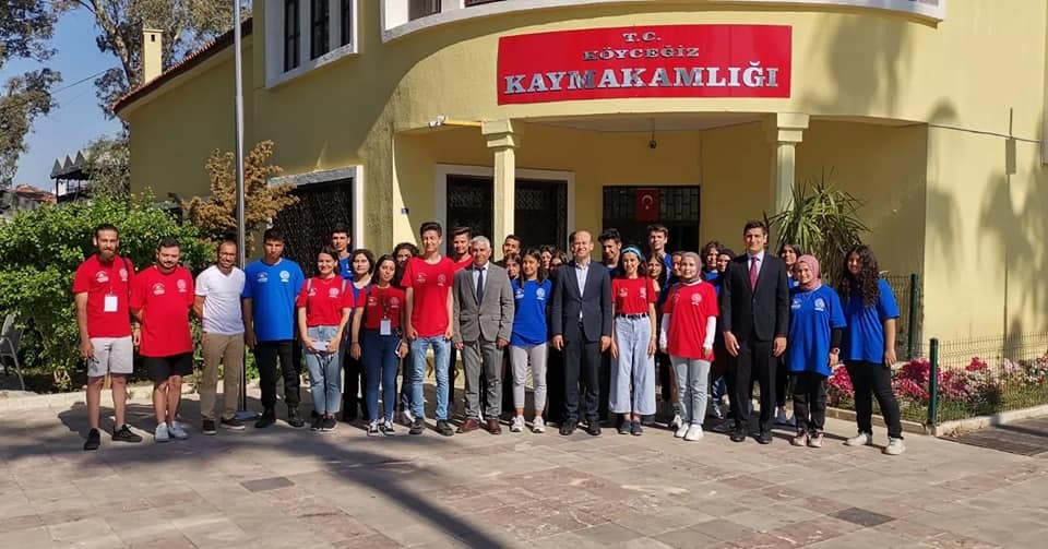 Köyceğizli gençler, Kaymakam Maslak’la görüştü