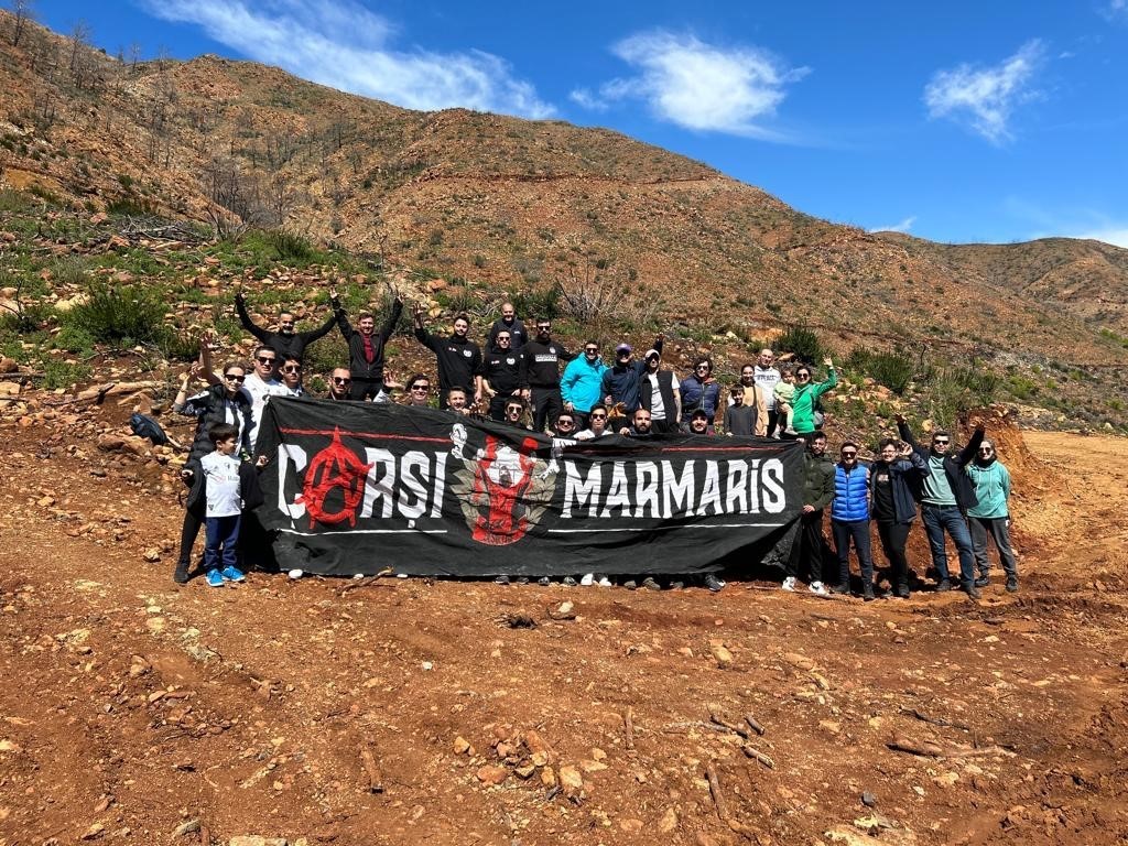 Marmaris’te fidan dikim etkinlikleri devam ediyor