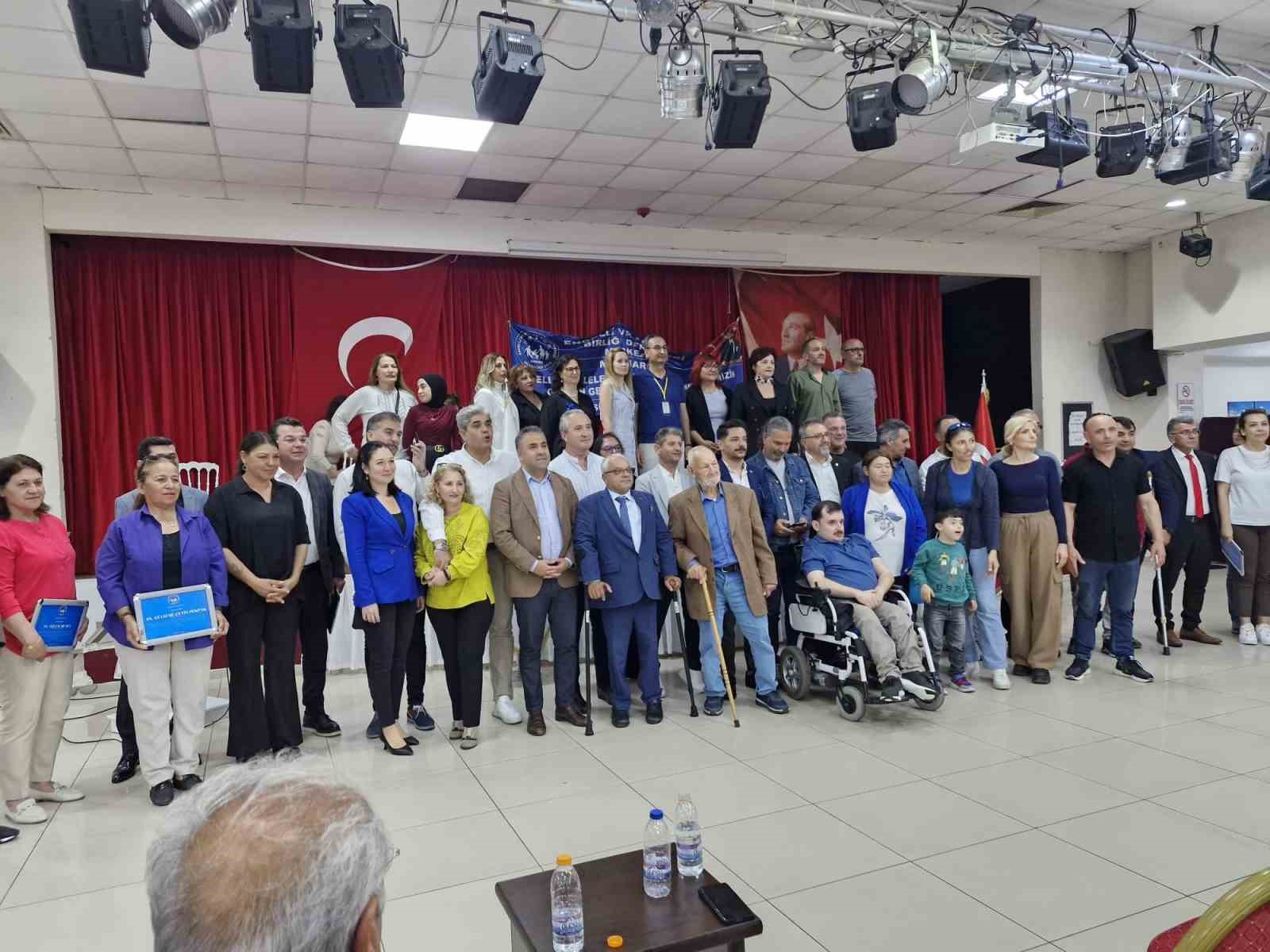 Engelliler Derneği’nde mevcut başkan Hasar güven tazeledi