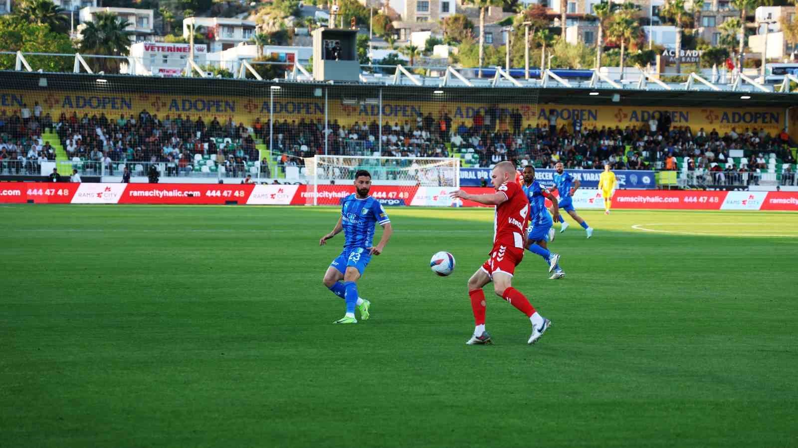 Trendyol Süper Lig: Bodrum FK: 1 – Samsunspor: 2 (İlk yarı)