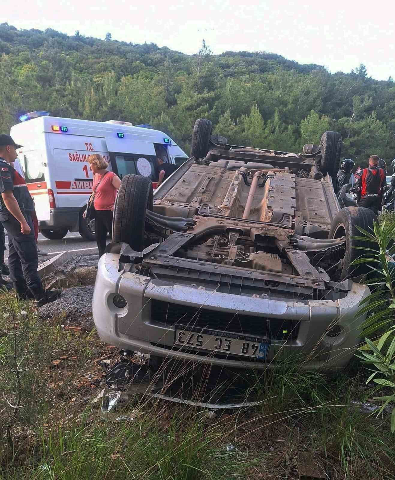 Sakar rampasında kaza