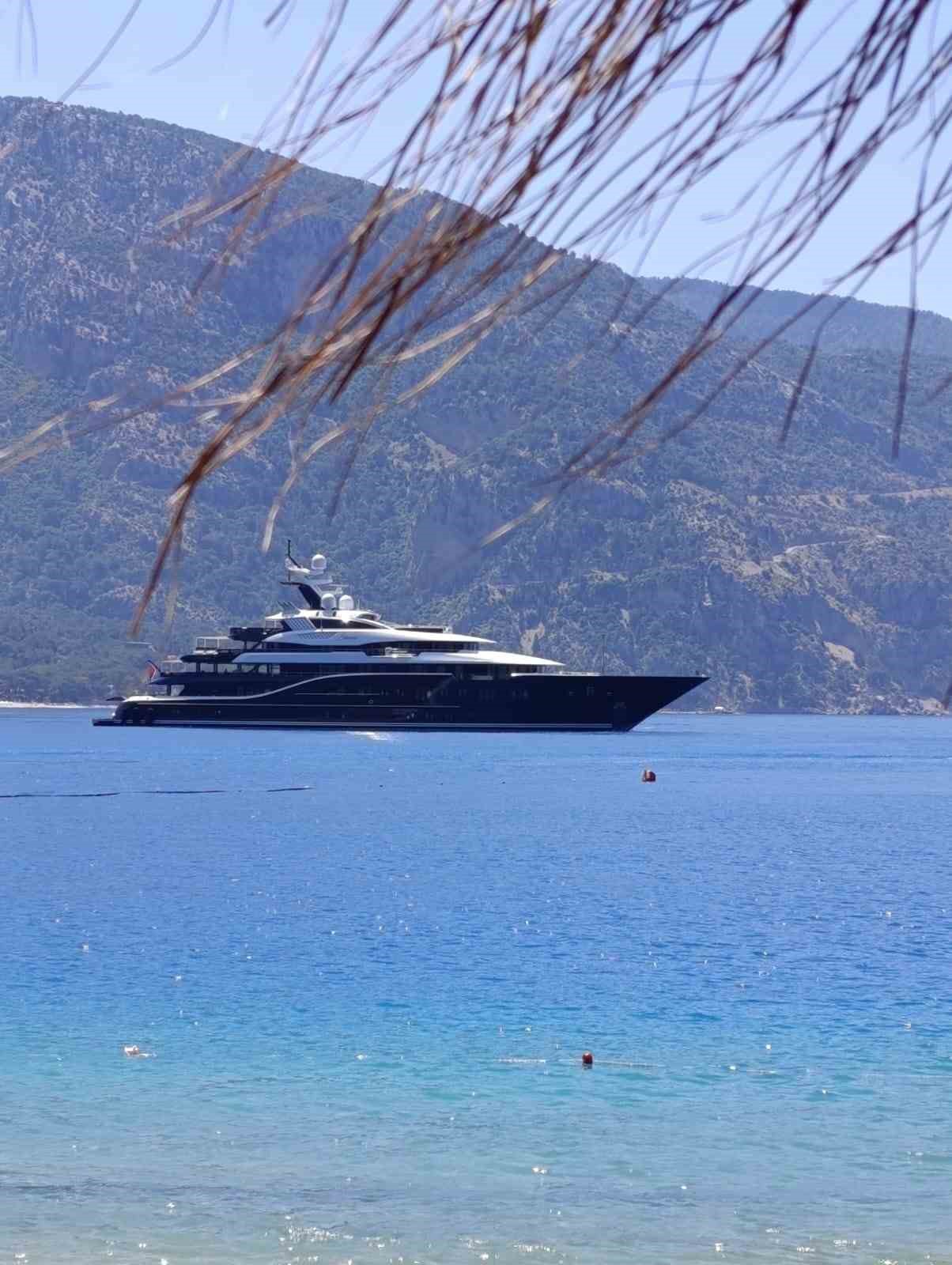 Ultra lüks yat ’Solandge’ Fethiye’de