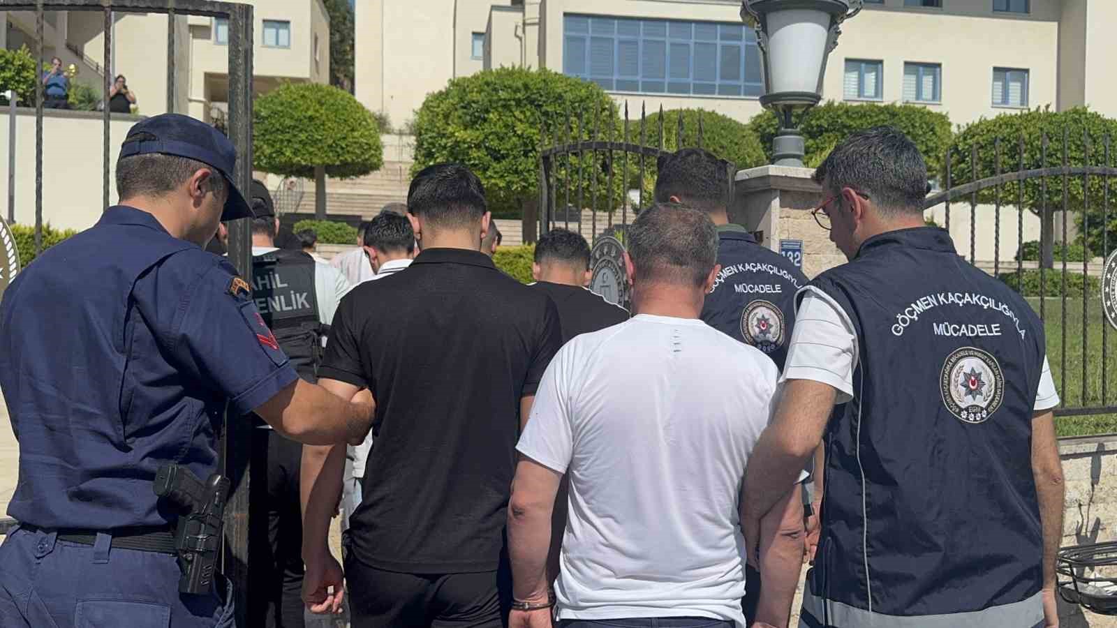 Marmaris’te göçmen kaçakçılığı operasyonu: 7 tutuklama