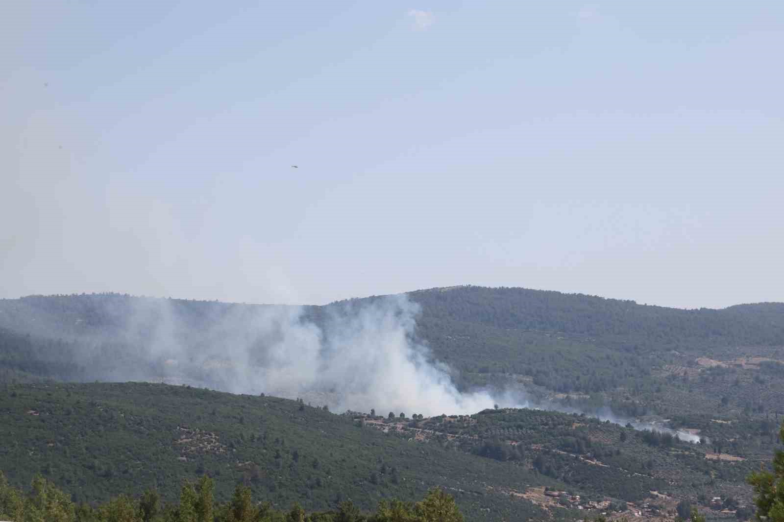 Menteşe’de çıkan yangın kontrol altına alındı
