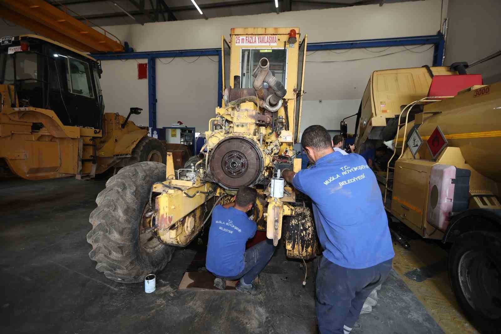 Muğla Büyükşehir Belediyesi’nin Makine ve İkmal Tesisi 68 Milyon TL tasarruf sağladı