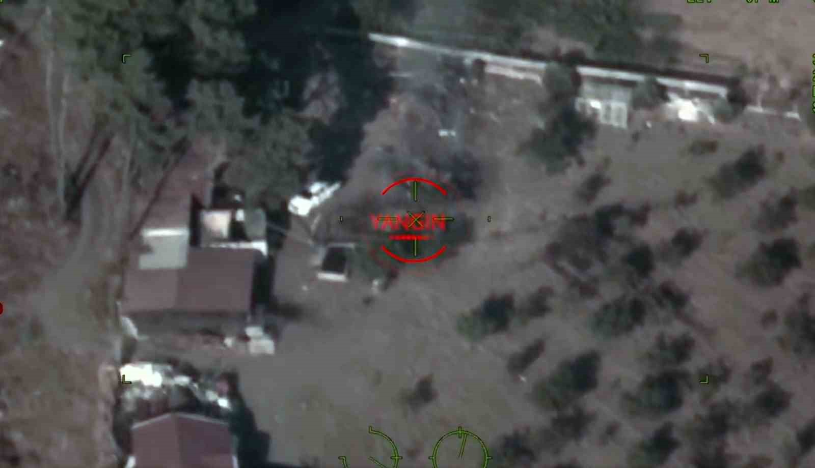 Bayraktar TB2 İHA Marmaris’te bahçe temizliğinde yakılan ateşi tespit edip, faciayı önledi