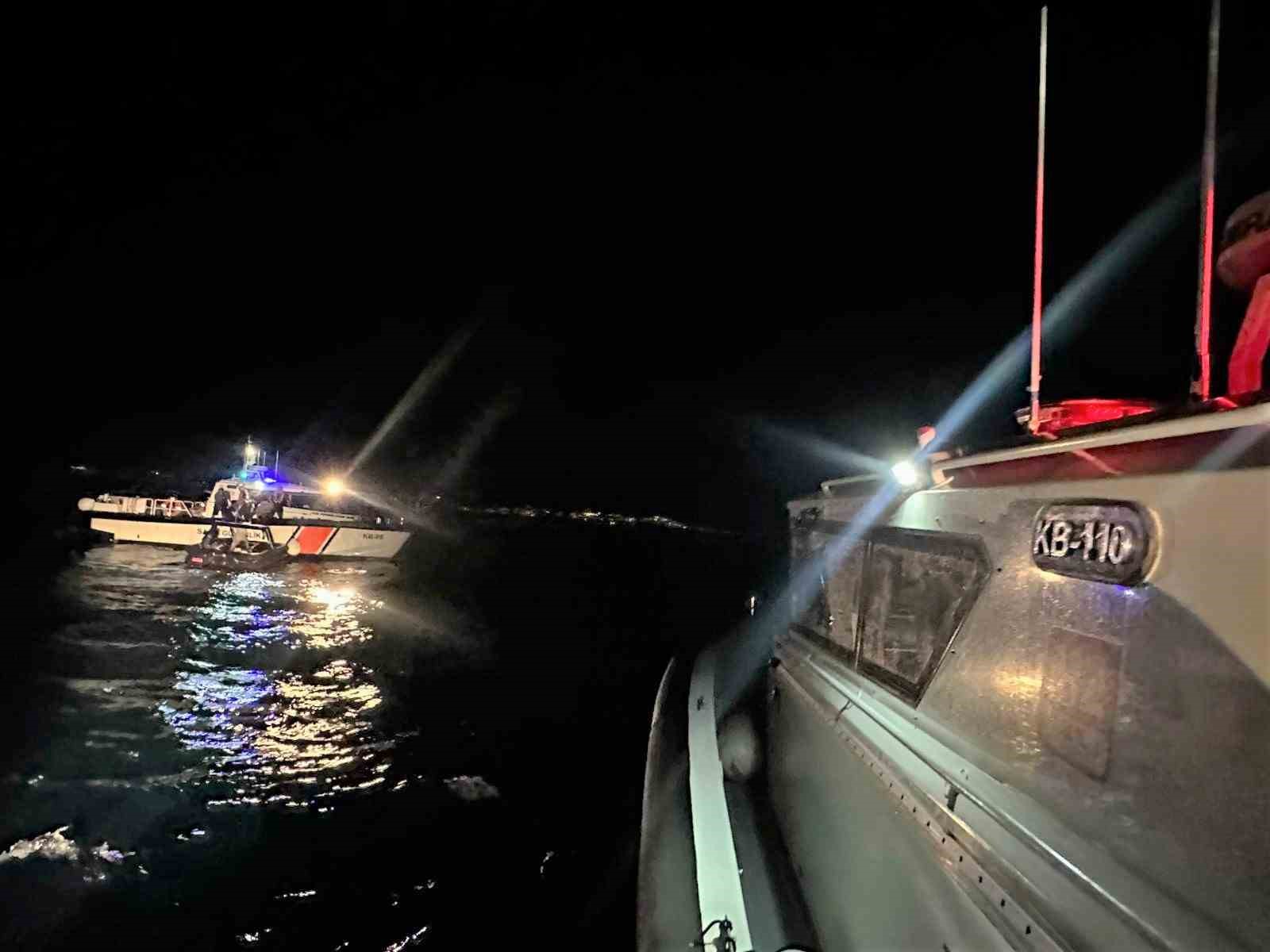 Bodrum açıklarında 19 düzensiz göçmen kurtarıldı