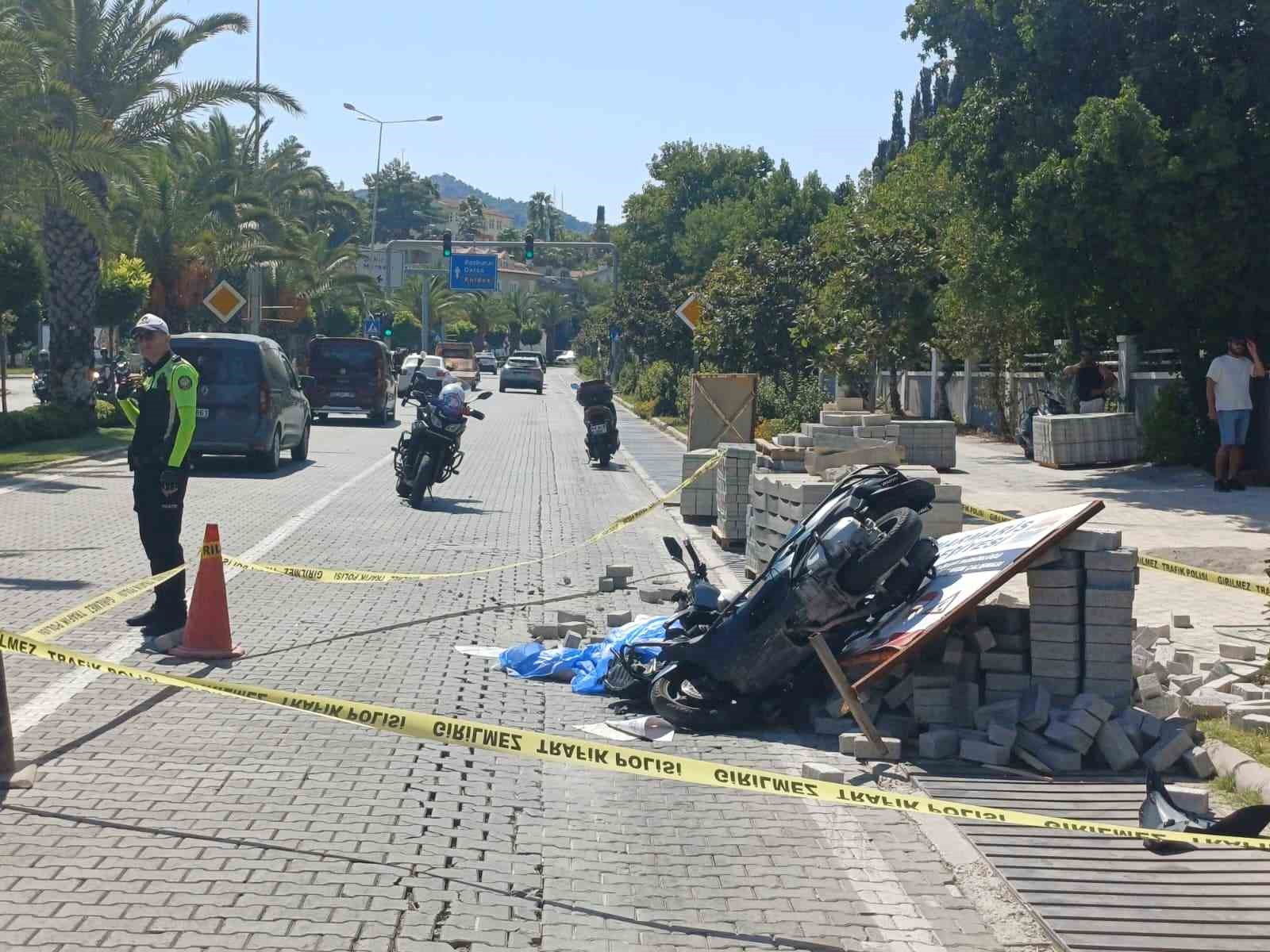 Motosiklet can aldı