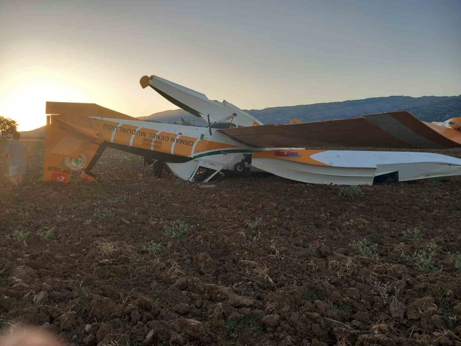 Muğla Valisi Akbıyık: “Pilotumuzun hayati tehlikesi bulunmamaktadır”