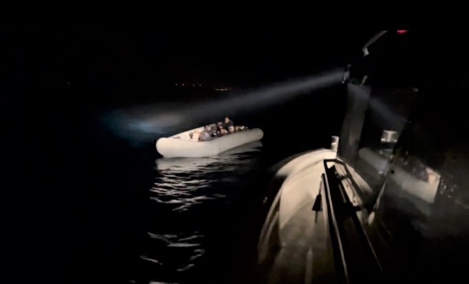 Bodrum’da 33  düzensiz göçmen yakalandı, 21’i kurtarıldı