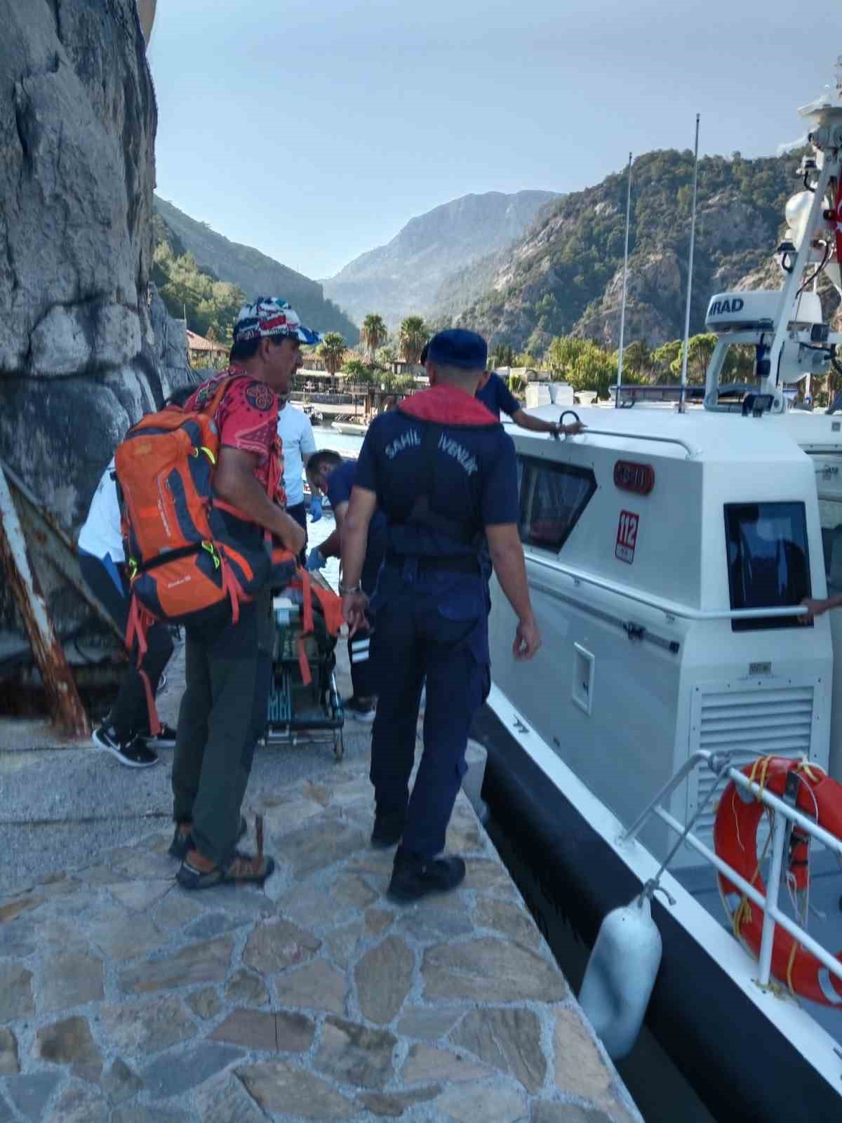 Doğa yürüyüşü sırasında fenalaştı