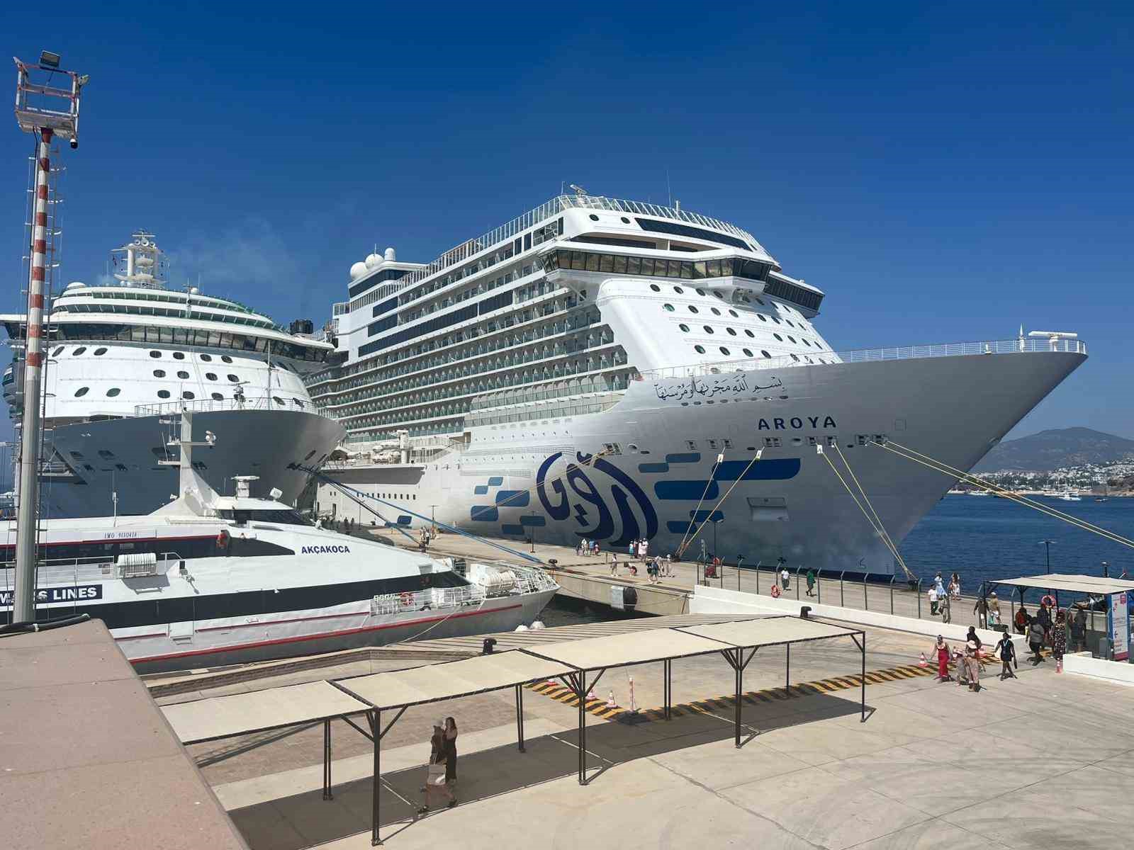 Bodrum’da kruvaziyer turizmi rekorla sona erdi