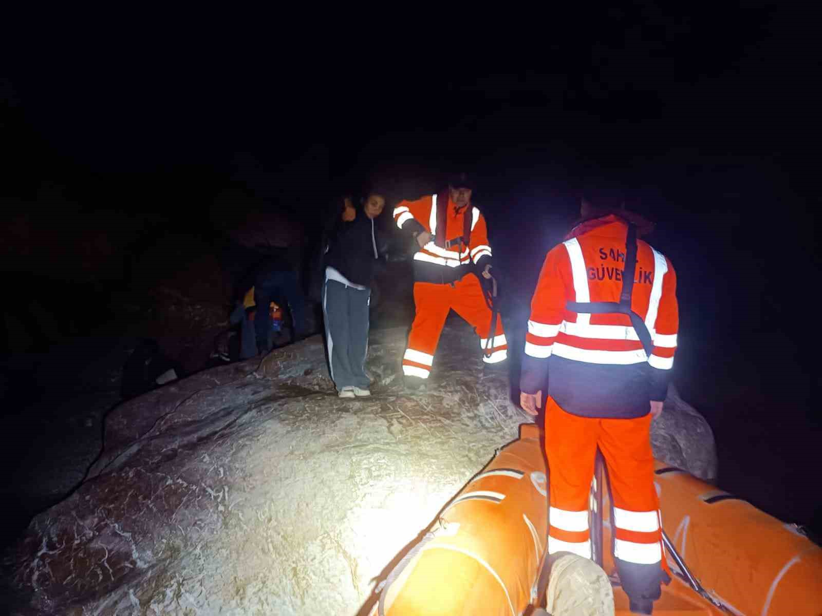 Fethiye’de 20’si çocuk 40 düzensiz göçmen yakalandı