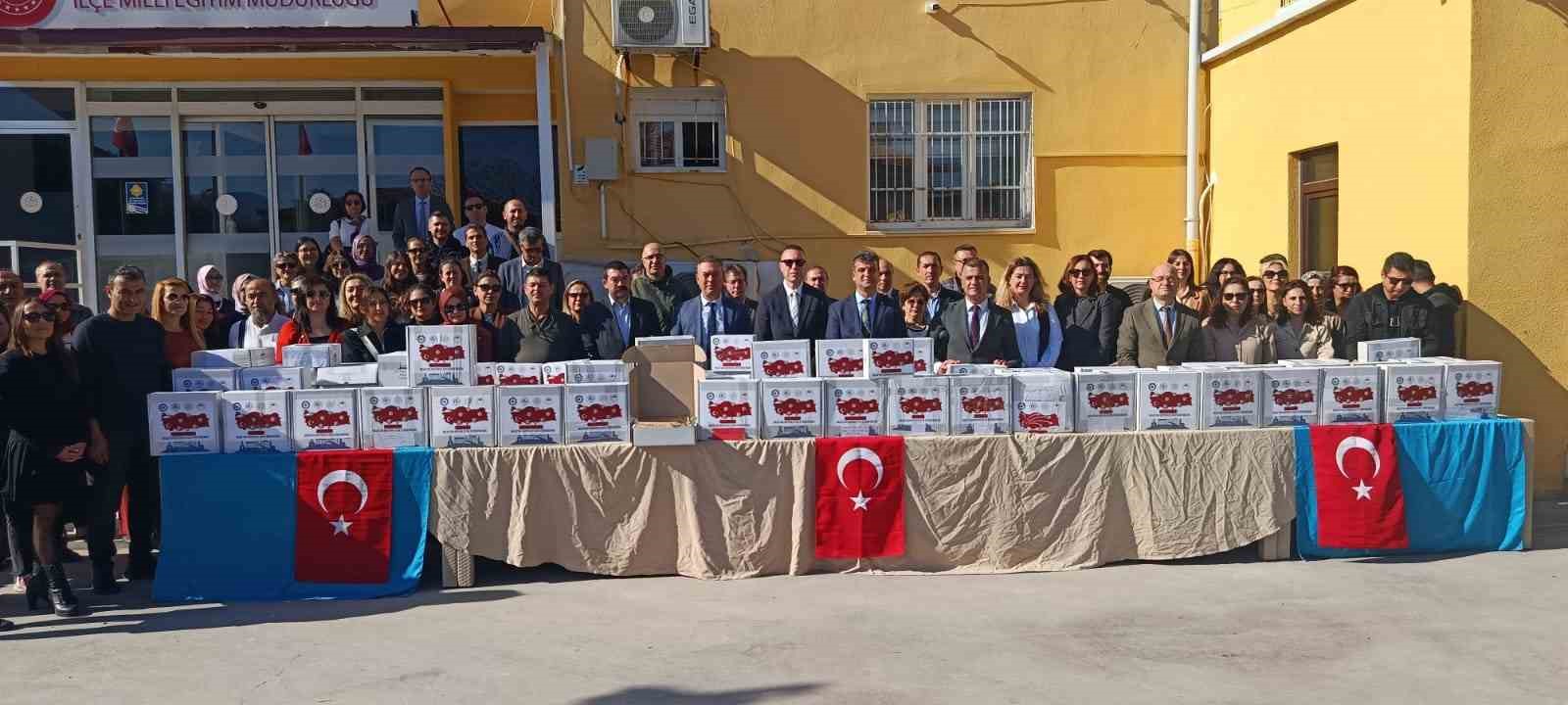 “Hediyem 81 İlin 81 Öğretmenine” projesinde paketler Milas’tan yola çıktı