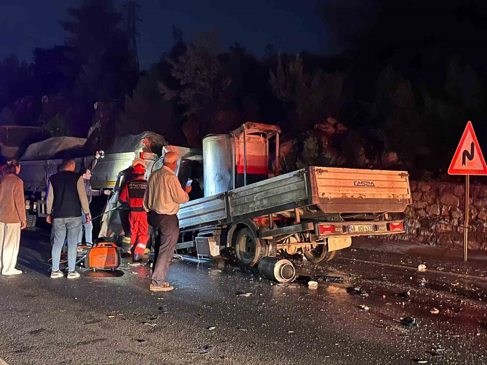 Milas-Yatağan karayolunda kaza: 1 ölü