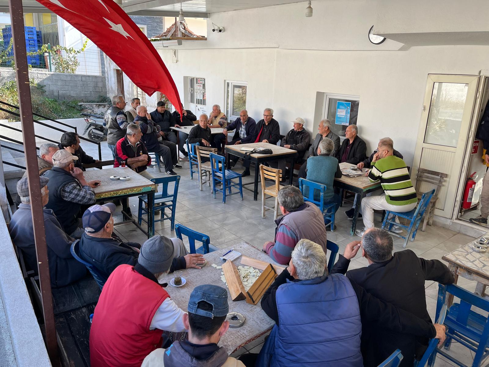 BODRUM ZİRAAT ODASI ÜRETİCİLERİN SORUNLARI YERİNDE DİNLEDİ