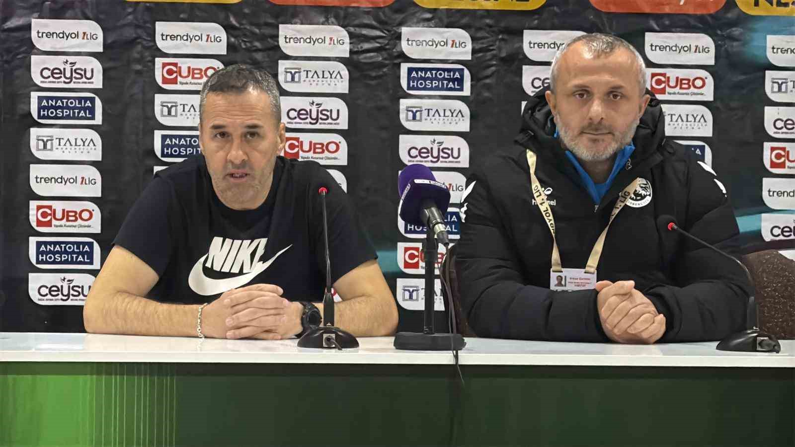 Yalçın Koşukavak: “Serik maçı bizim için çok kritikti”