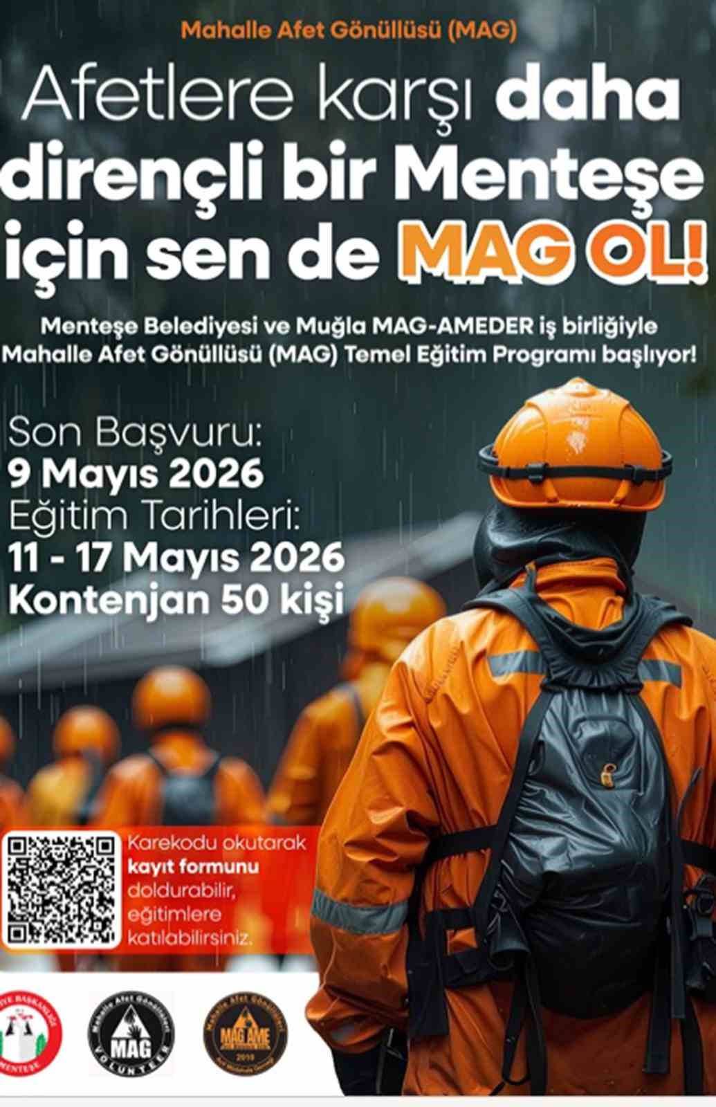 Menteşe’de Mahalle Afet Gönüllülüğü için kayıtlar başladı