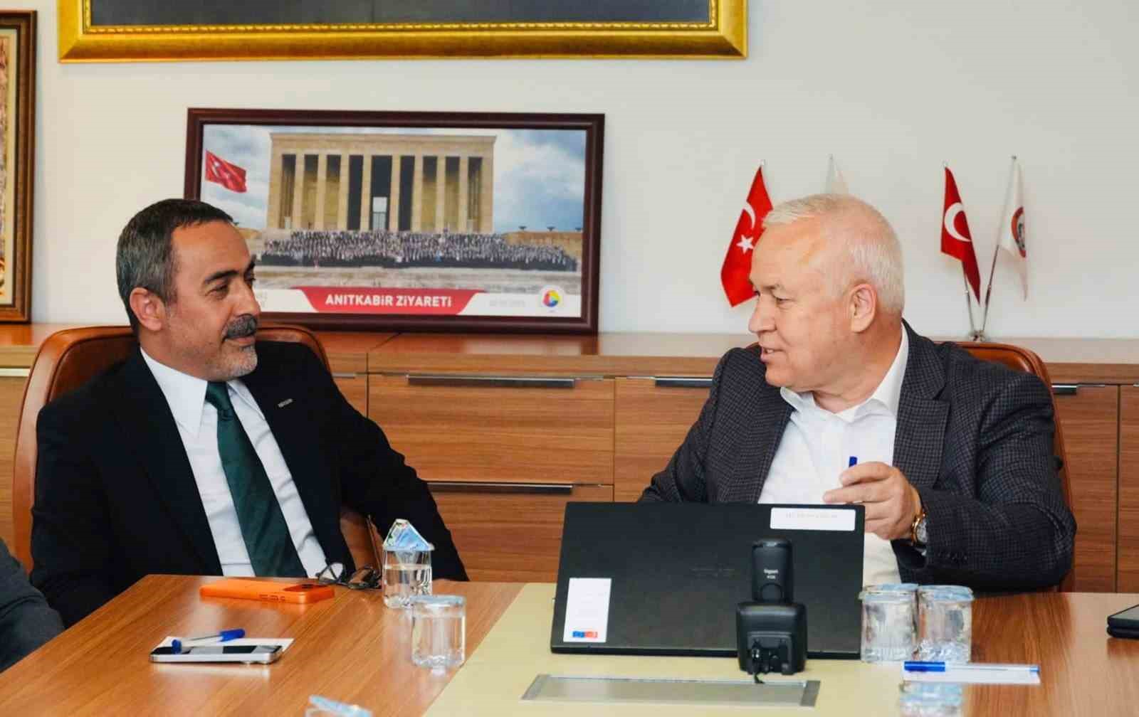 MÜSİAD Muğla Şubesi ile Muğla Ticaret Odası arasında ortak projeler görüşüldü