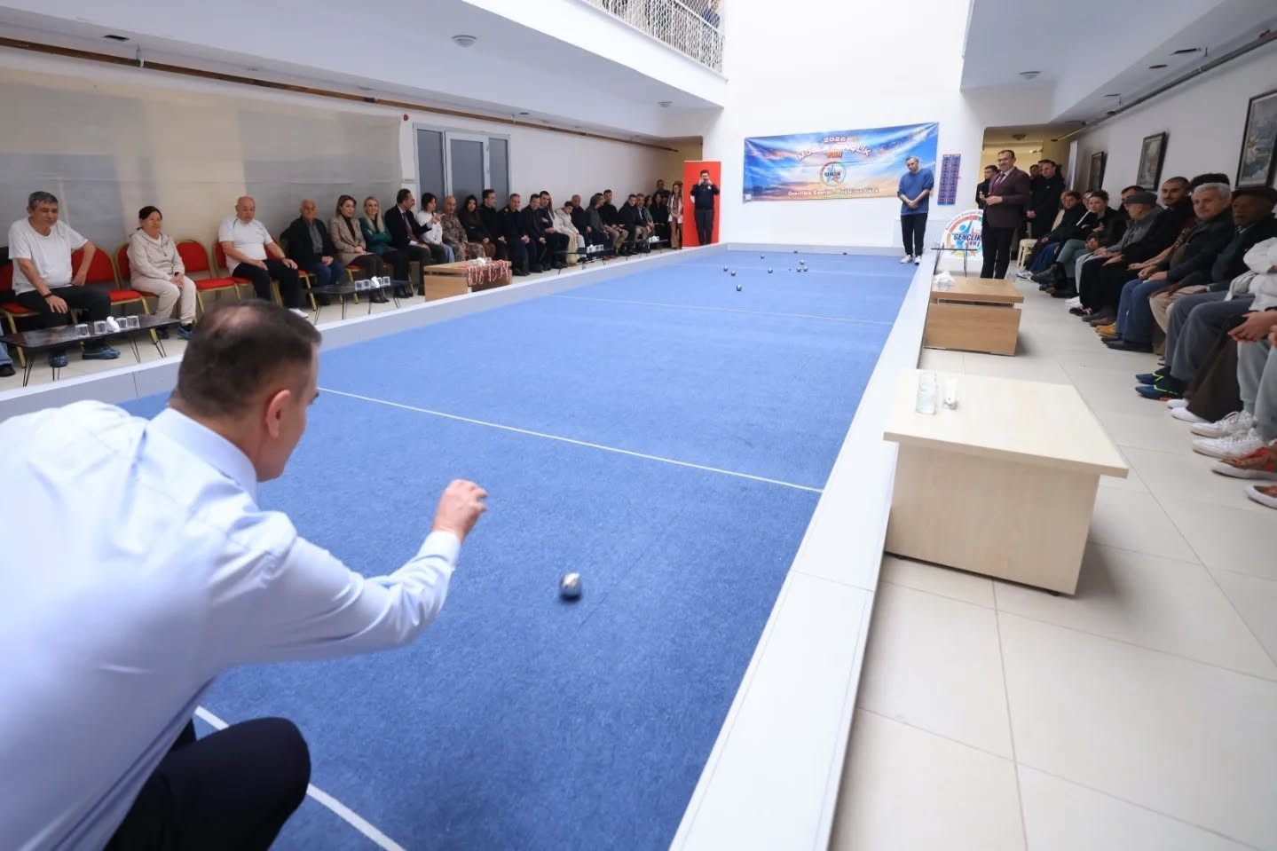 Sahada tecrübe, kalplerde sevgi kazandı