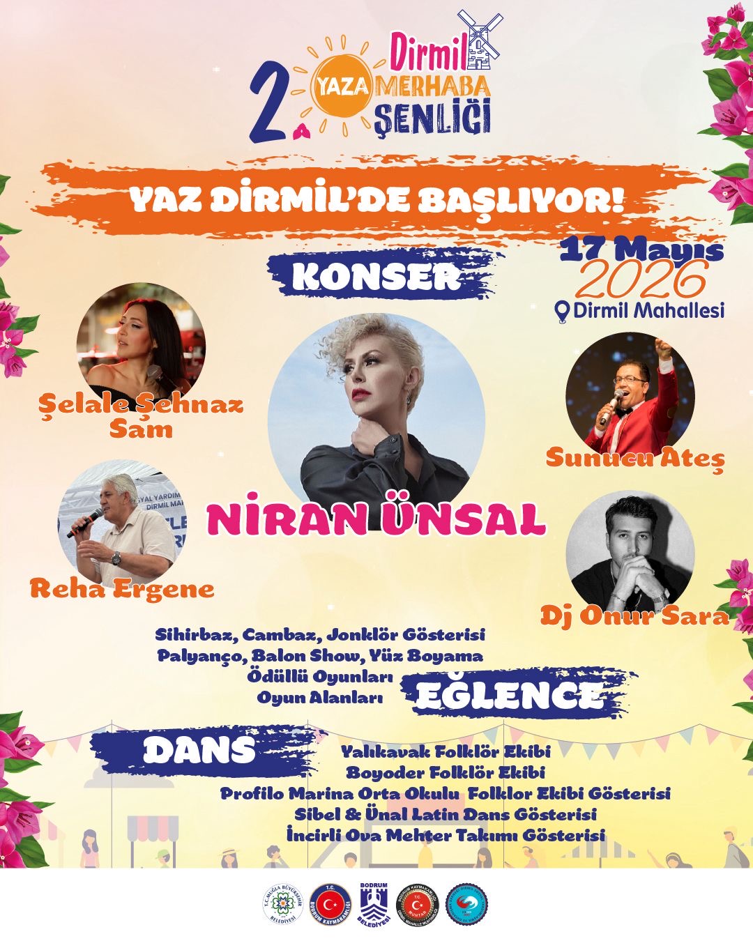 Dirmil’de şenlik var
