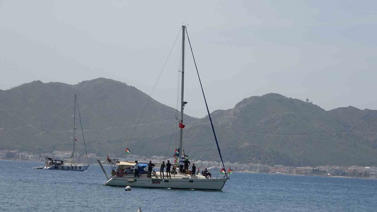 Global Sumud filosu Marmaris’ten Gazze’ye doğru yola çıkıyor