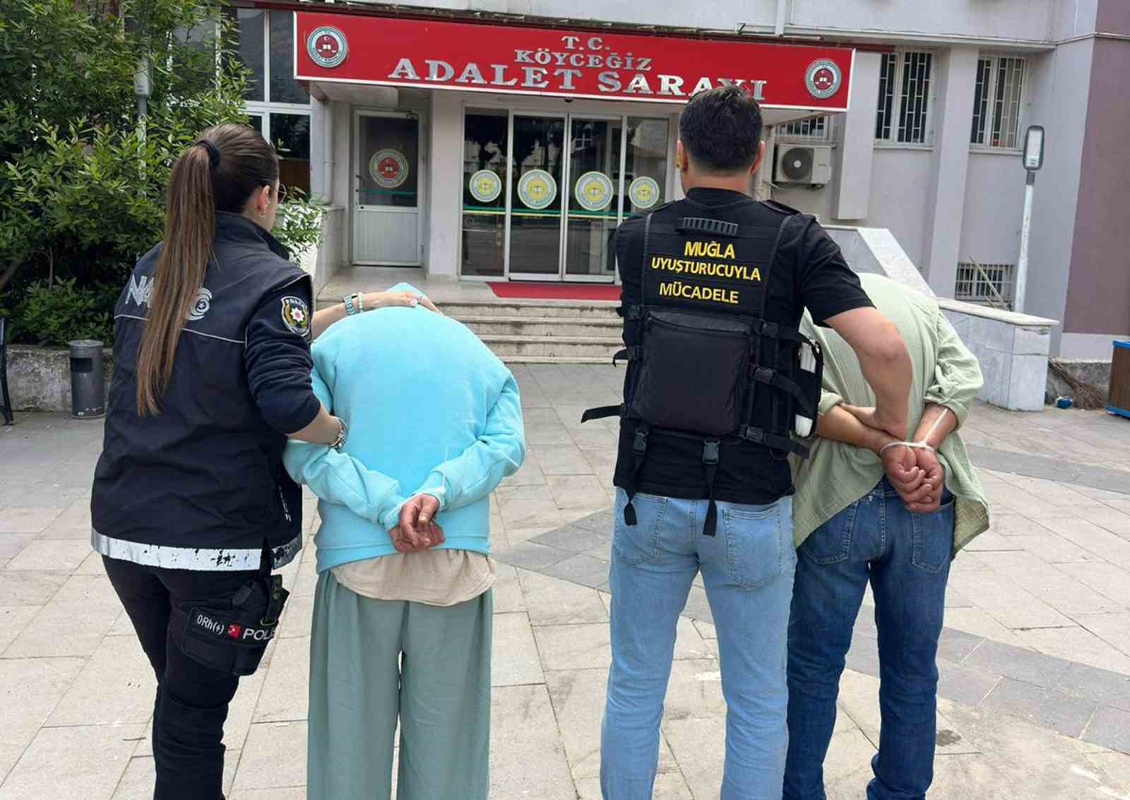 Köyceğiz’de uyuşturucu operasyonu: 2 tutuklama