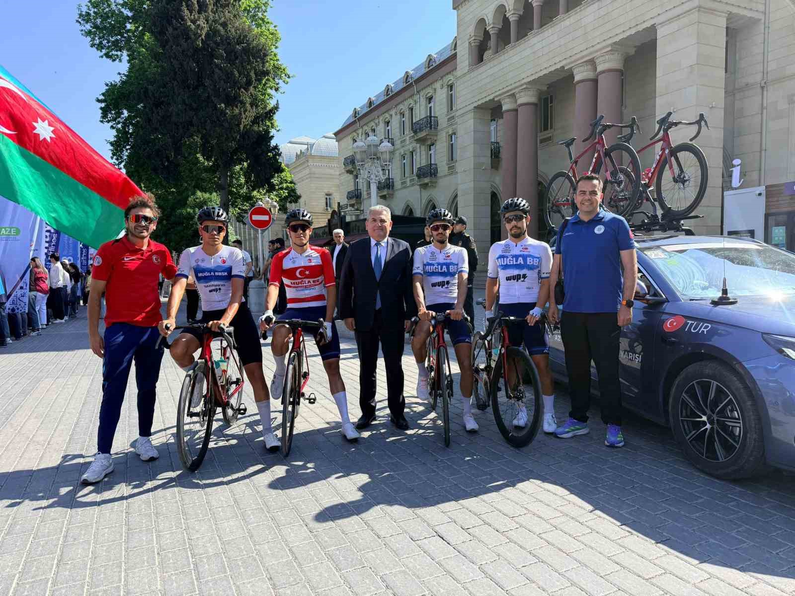 Muğla Büyükşehir Bisiklet Takımı Azerbaycan’da