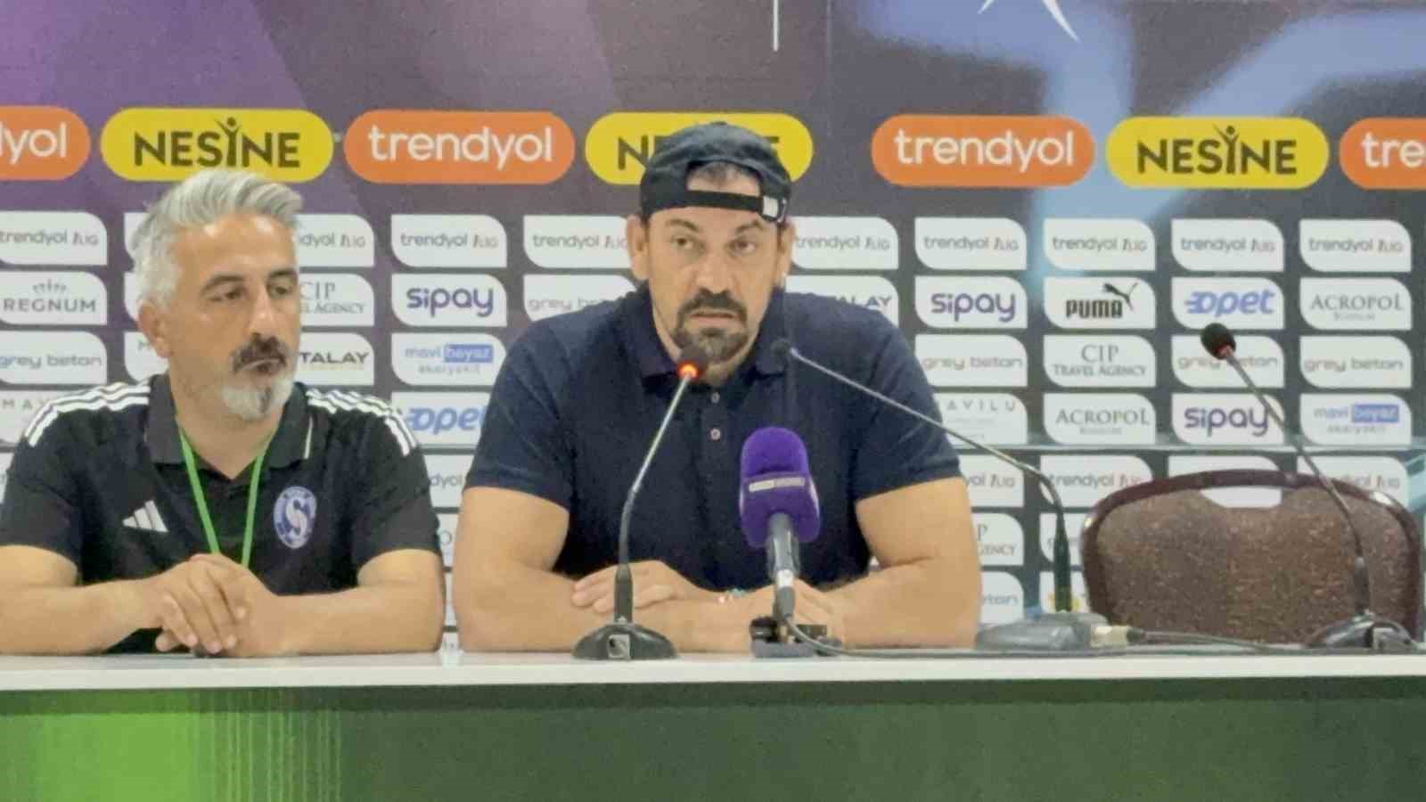 Servet Çetin: “52 puanla ligi bitirmiş oluyoruz”