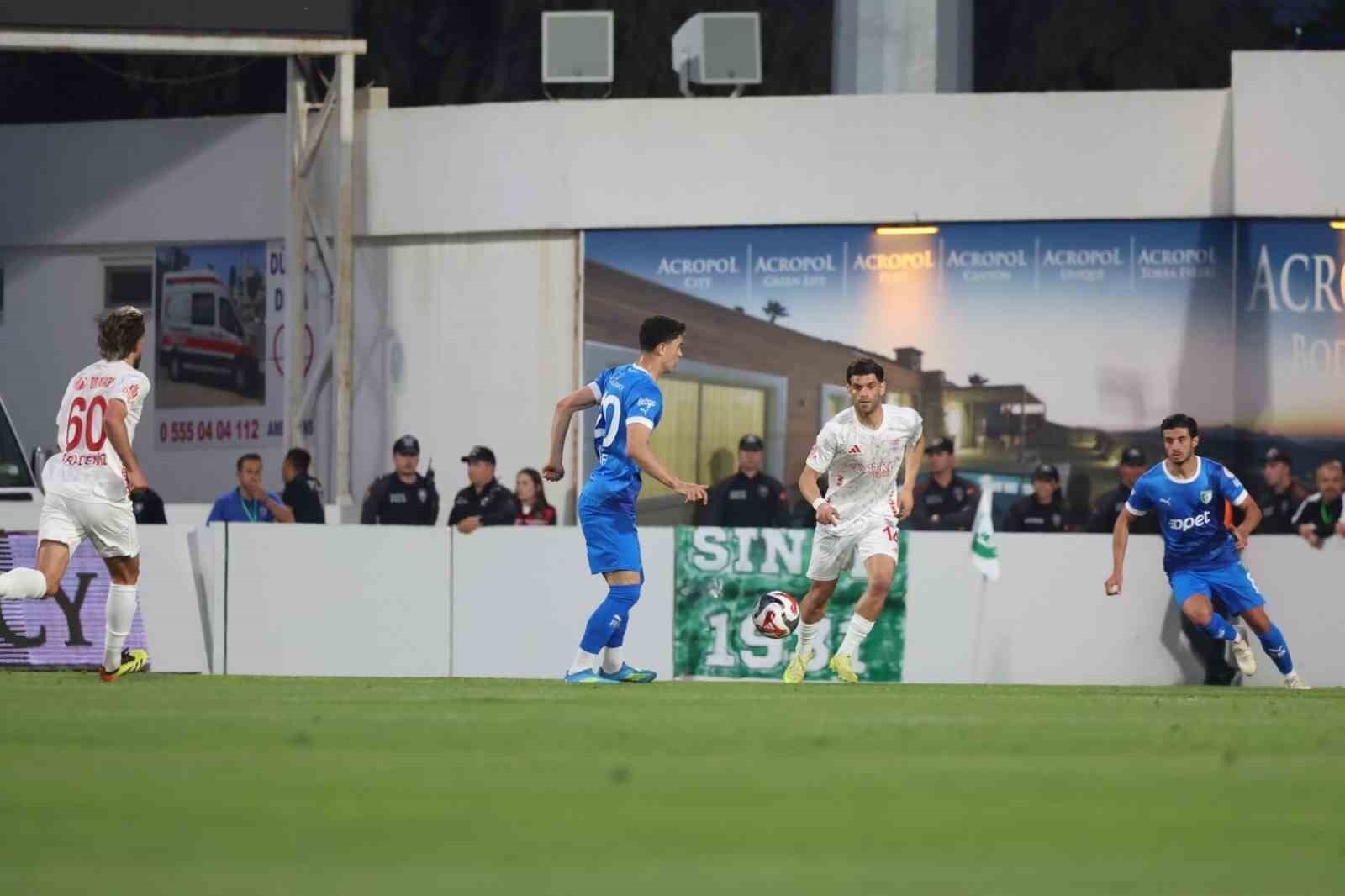 Trendyol 1. Lig: Bodrum FK: 2 – Pendikspor: 0