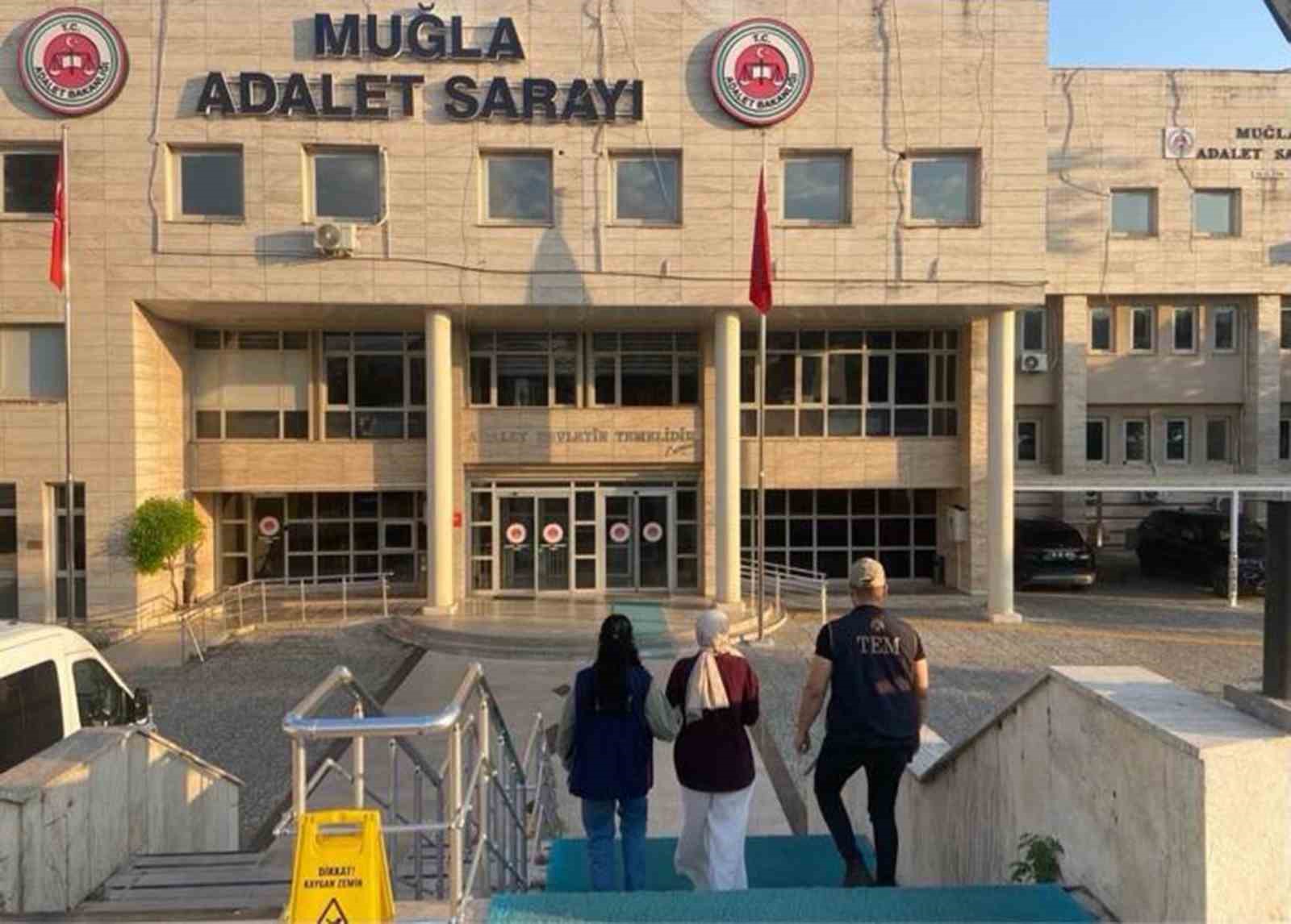 Kesinleşmiş hapis cezası bulunan ETÖ silahlı terör öğürtü üyesi kadın yakalandı