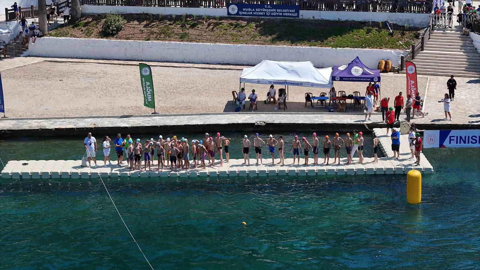 Muğla Büyükşehir’in ev sahipliğinde 634 sporcu milli takım için kulaç attı