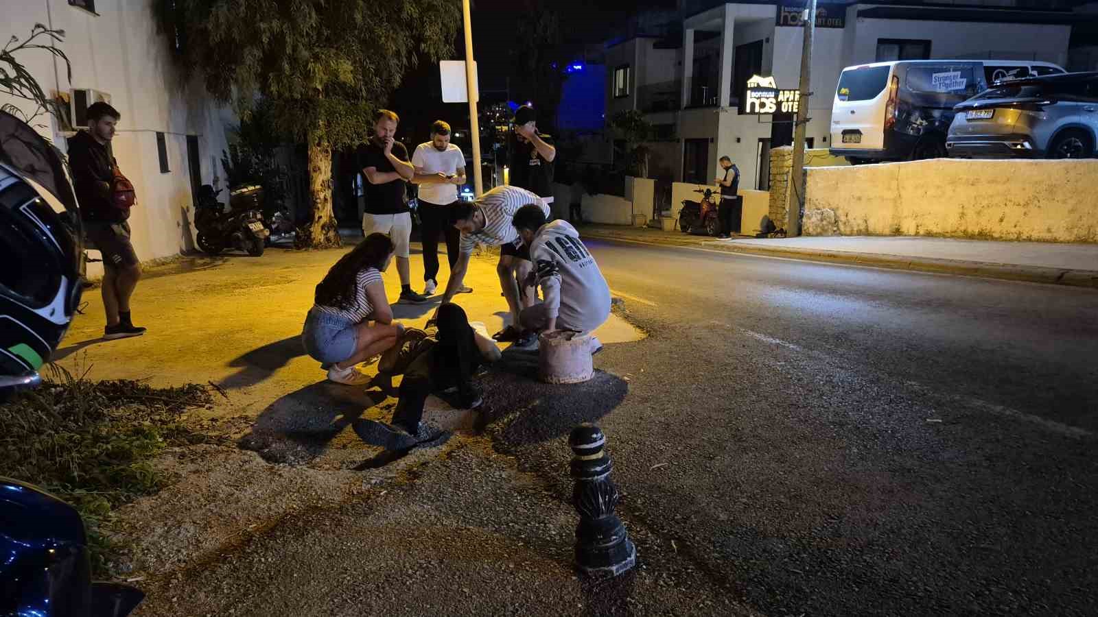 Uygulamadan kaçarken polisi ve motosikletliyi yaraladı