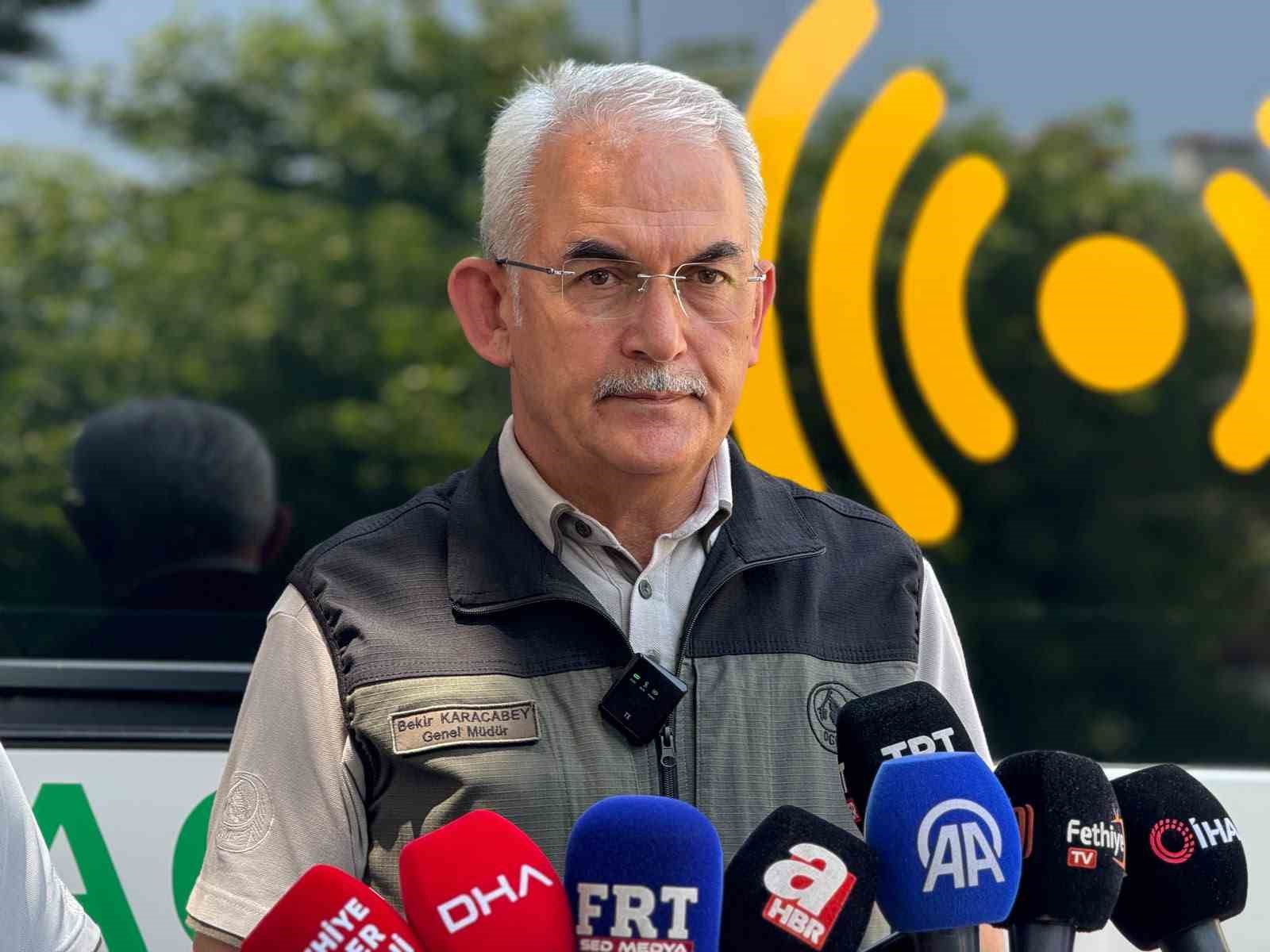 OGM Genel Müdürü Karacabey: “Fethiye yangını kontrol altında, yaklaşık 200 hektar ormanlık alan etkilendi”