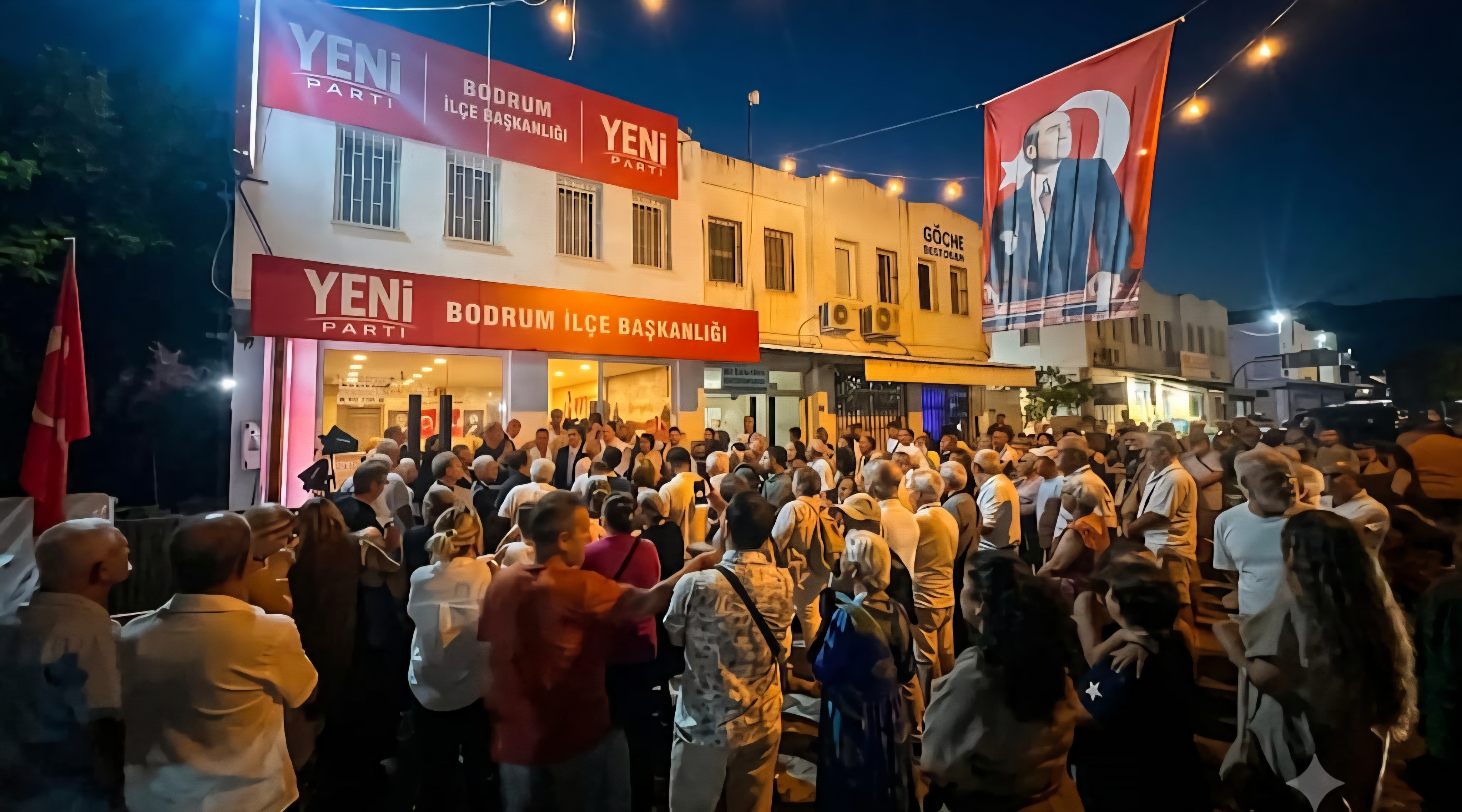 Bodrum Yeni Parti’den görkemli açılış