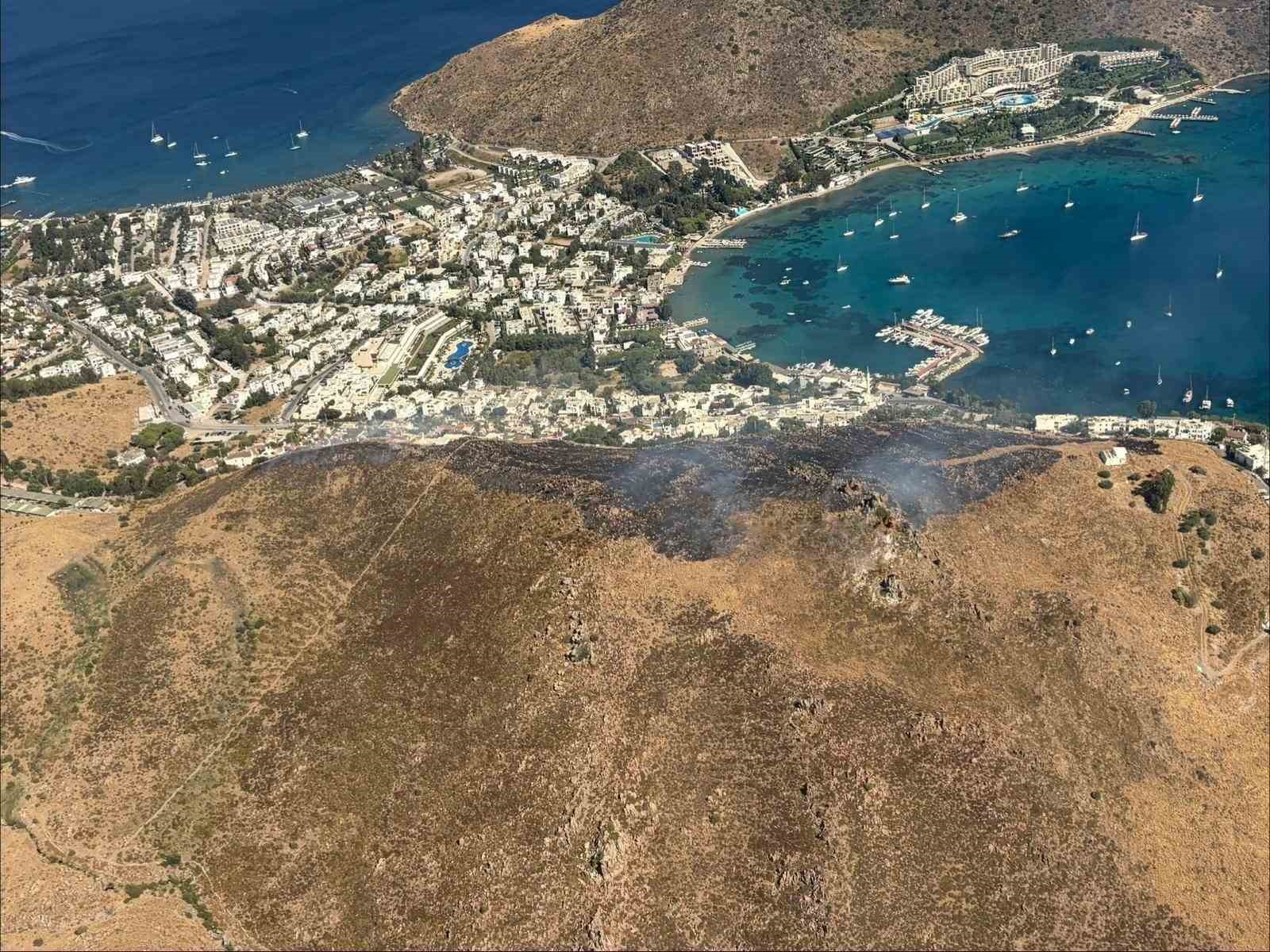 Bodrum’daki yangın kontrol altına alındı