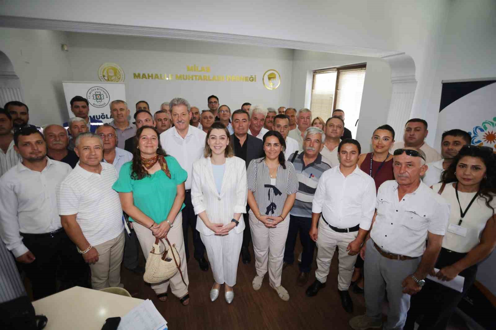 Milas’ın sorunlarının çözümü için Büyükşehir sahada