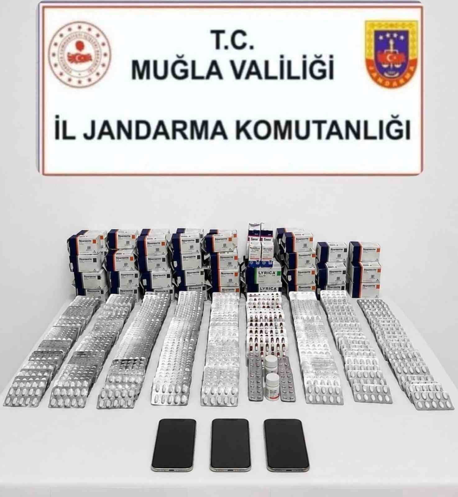 Muğla’da uyuşturucu operasyonlarında 3 tutuklama