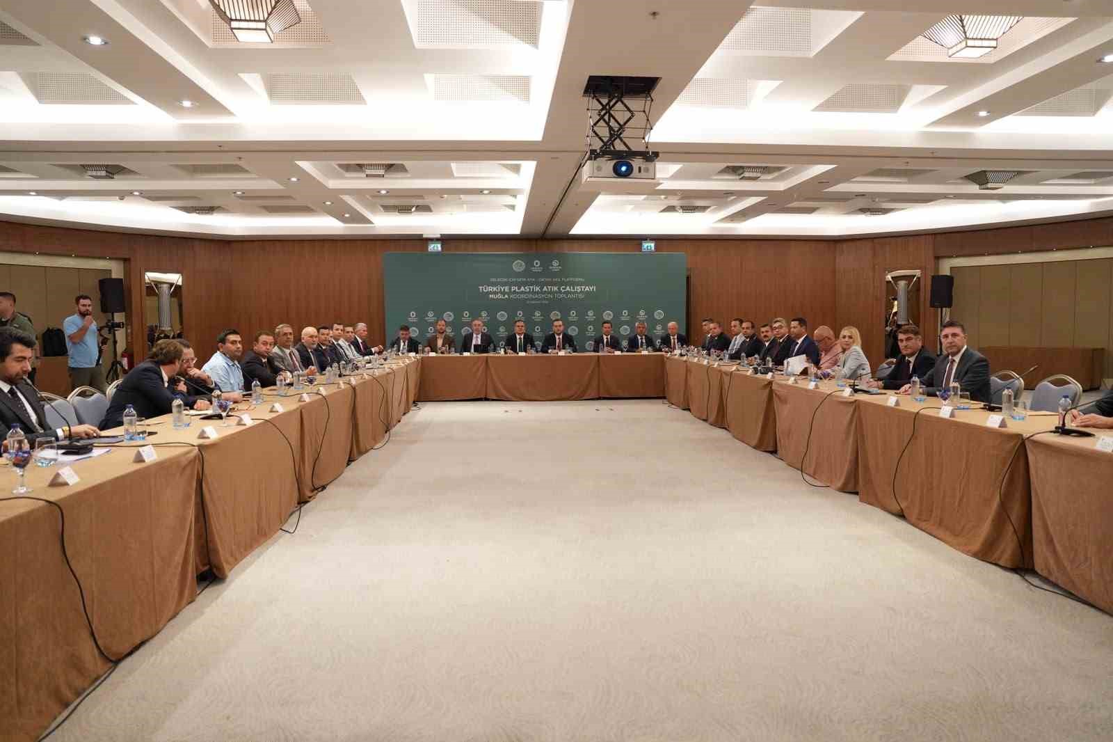 Türkiye Plastik Atık Çalıştayı Şehir Koordinasyon Toplantısı’na bu kez Muğla ev sahipliği yaptı