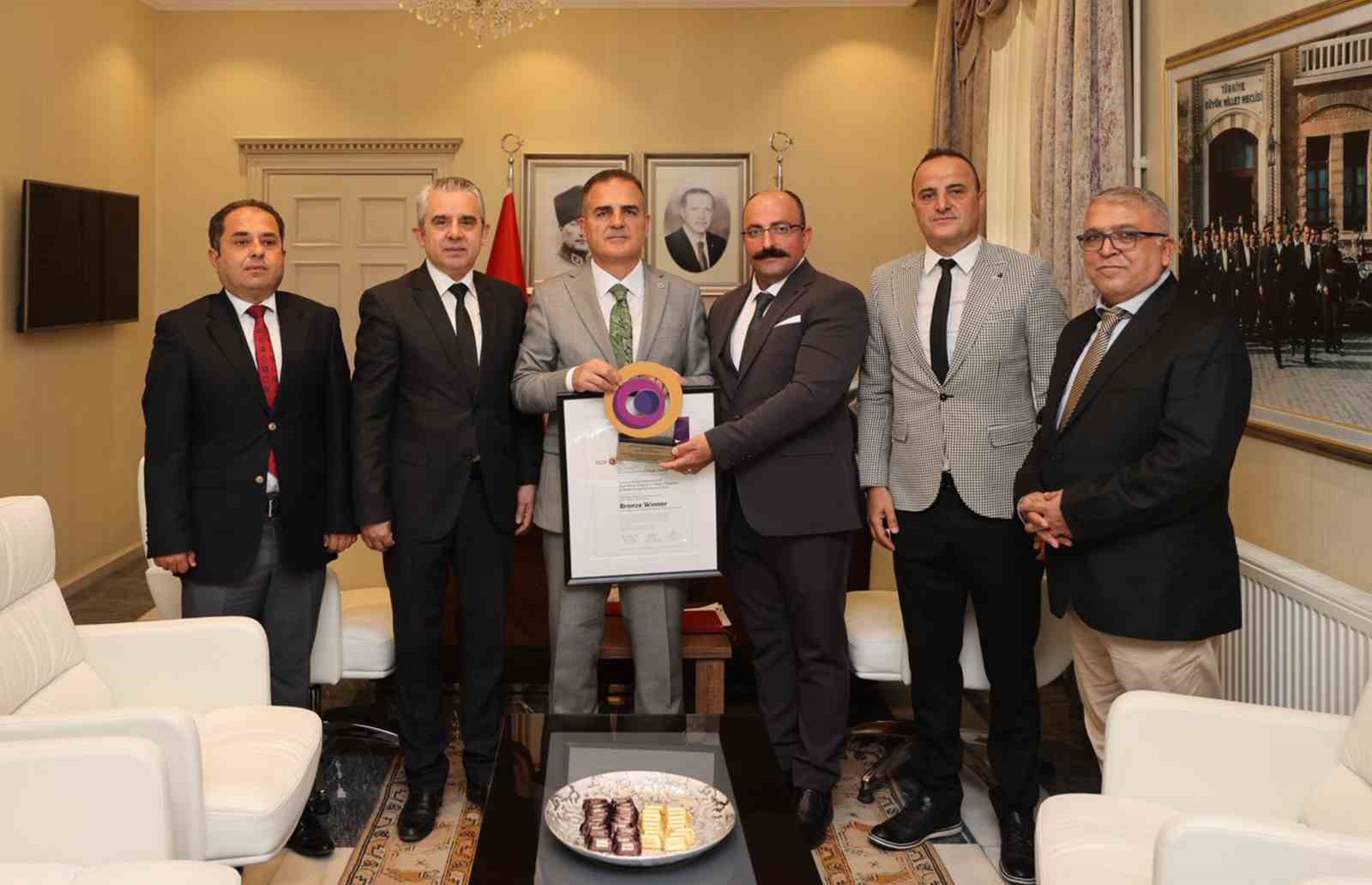 Muğla’nın tarımsal sulama projesine uluslararası ödül gururu