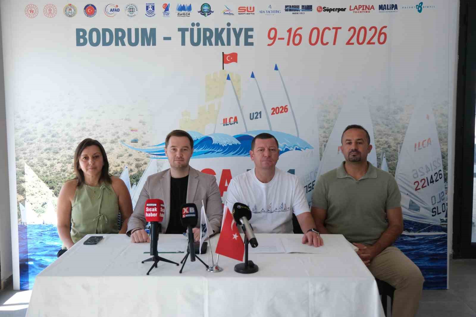 Bodrum’da 42 ülkeden 191 genç yelkenci Avrupa şampiyonluğu için yarışacak