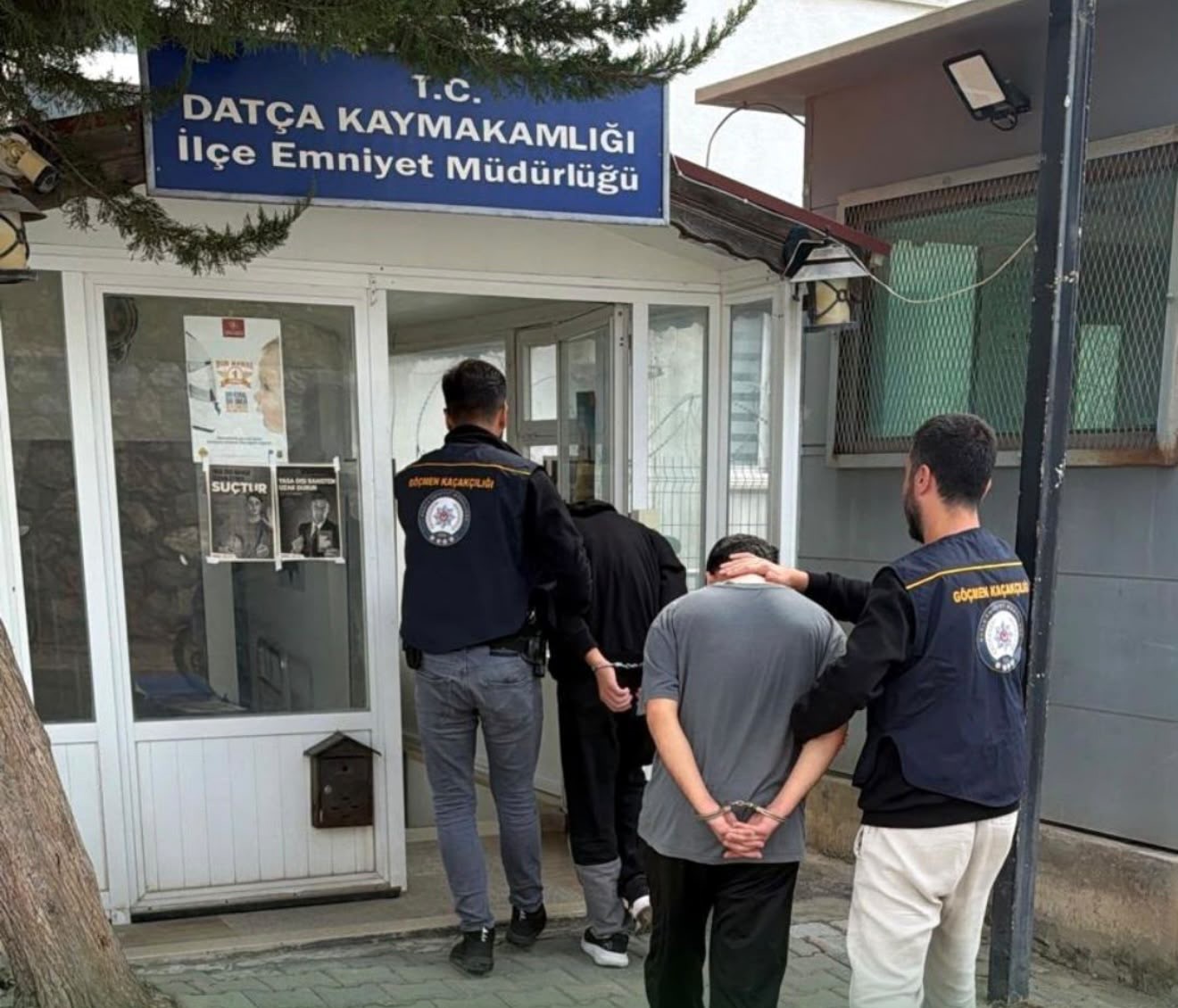 Datça’da kesinleşmiş hapis cezasıyla aranan 2 firari yakalandı